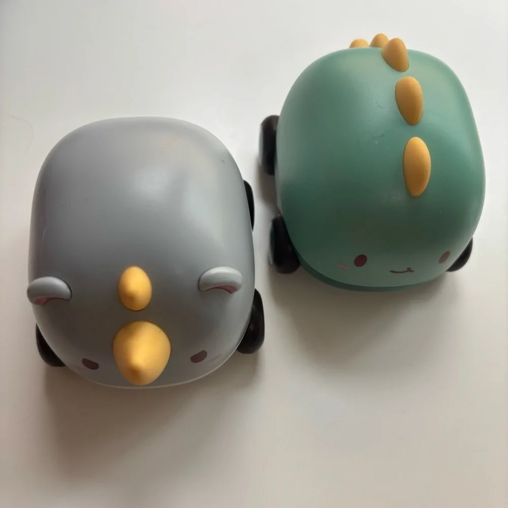 3/$15 Bundle of 2 dinosaur toy cars (no batteries needed)